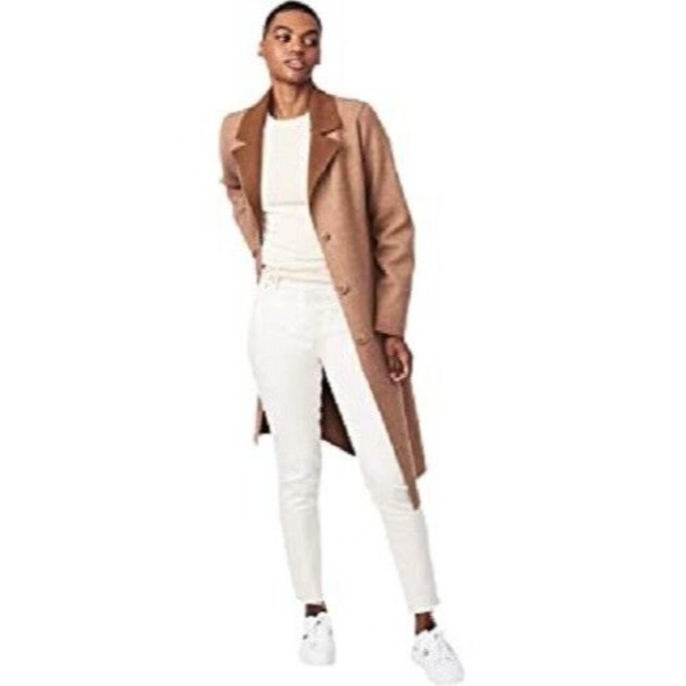 Bernardo NWT $210 M Sweater Coat in Brick Brown